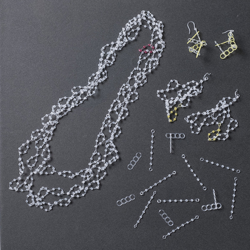 dot ネックレス／Linclick petit ピアス（小）／dot ピアス（大）