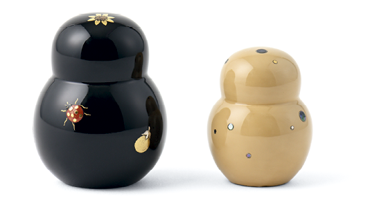 金沢漆器 おきもの 『nico』marudaruma（まるだるま）