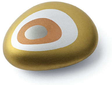 金属製ペーパーウェイト 『STONE』ISNRB オテダマ